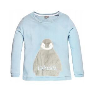 Ushuaia Arctic Blue női pingvin pulóver, világoskék hosszú ujjú felső - Ushuaia