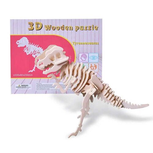 3D fa makett, T-rex 33cm 133873298
