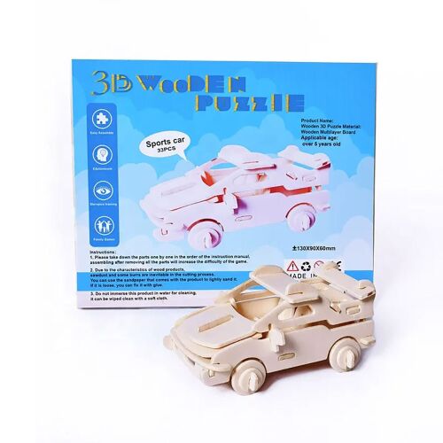 3D fa makett, Autó 133873300