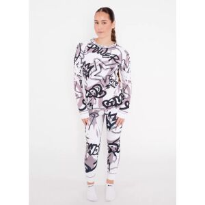 Női funkcionális termo nadrág prémium ALTISPORT VOJ/ALW054TER02 FEHÉR -GRAY méret: S 136076801 - Női leggings