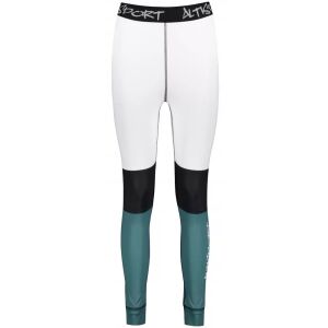 Női funkcionális termo nadrág prémium ALTISPORT VOJ/ALW051TER02 FEHÉR -ZÖLD méret: XXL 133881141 - Női leggings