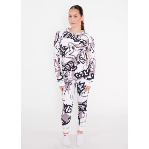 Női funkcionális termo nadrág prémium ALTISPORT VOJ/ALW054TER02 FEHÉR -GRAY méret: L 136138657