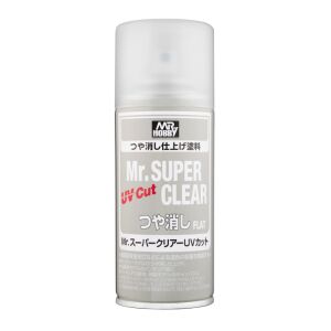 Mr. Hobby Super Clear UV Cut Matt Spray - 170ml 133890022 - Festék spray