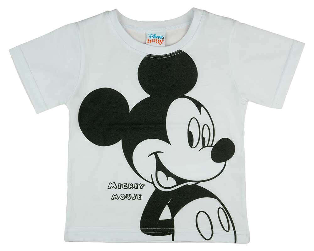 Rövid ujjú kisfiú póló Mickey egér mintával - 98-as méret