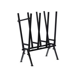 Holzspalter Stnder - 81 x 37 x 103 cm - Schwarz 133973686