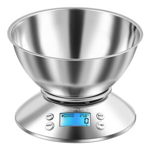 Arvada SmartWeigh XF-07 digitale Küchenwaage aus Edelstahl - Küchenwaagen