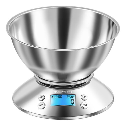 Cantar digital de bucătărie din oțel inoxidabil Arvada SmartWeigh XF-07