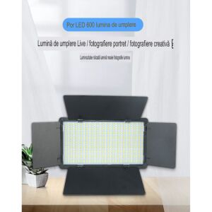 Lampa de studio Arvada BrightForge LED800PRO cu obloane reglabile - Lumini de studio și reflectoare