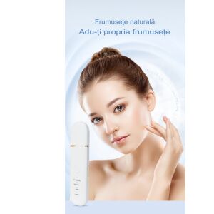 Ултразвуков уред за почистване на лице, Arvada DermaSonic 7C-CPY-01 Ultrasonic, йонен уред, премахване на черни точки, хидратация, скраб за кожа, пилинг,...