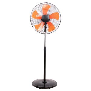 Elite EFS-1302 álló ventilátor, 45 cm, 3 sebesség, fekete és narancssárga - Elite