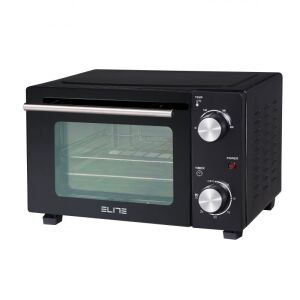 Mini sütő Elite EMO-2510, 800W, 10 l, 2 fűtőszál, 90-230°C, 30 perces időzítő, fekete