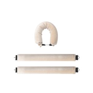 Set 3 ondulatoare fara caldura, role din spuma moale, catifea, pentru bucle durabile si naturale, fara deteriorare, Crem 136120274 - Hajcsavaró