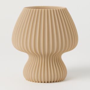 Lampa Sani, Arad, E27,  PLA, 168 x 168 x H 173 mm, bej 136185293 - Lămpi și iluminat