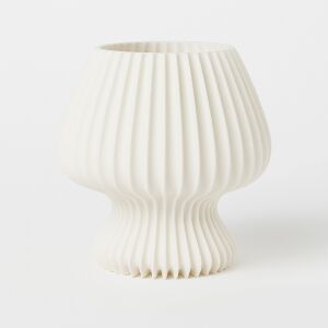 Lampe Sani, Arad, E27, PLA, 168 x 168 x H 173 mm, weiß 136188561 - Tischlampen