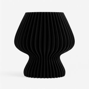 Lampe Sani, Arad, E27, PLA, 168 x 168 x H 173 mm, schwarz 136186551 - Tischlampen