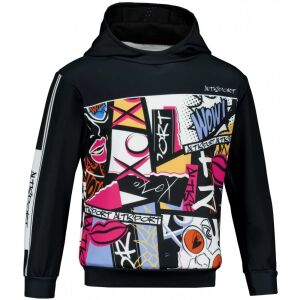 Gyermek prémium funkcionális pulóver ALTISPORT VOJ/ALK041MI01 FEKETE méret: 134 134019578 - Gyerek pulóver