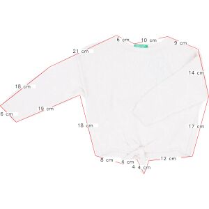 Benetton Dziewczyna Biustonosz UE 92) 136263225 - Sweter dziecięcy