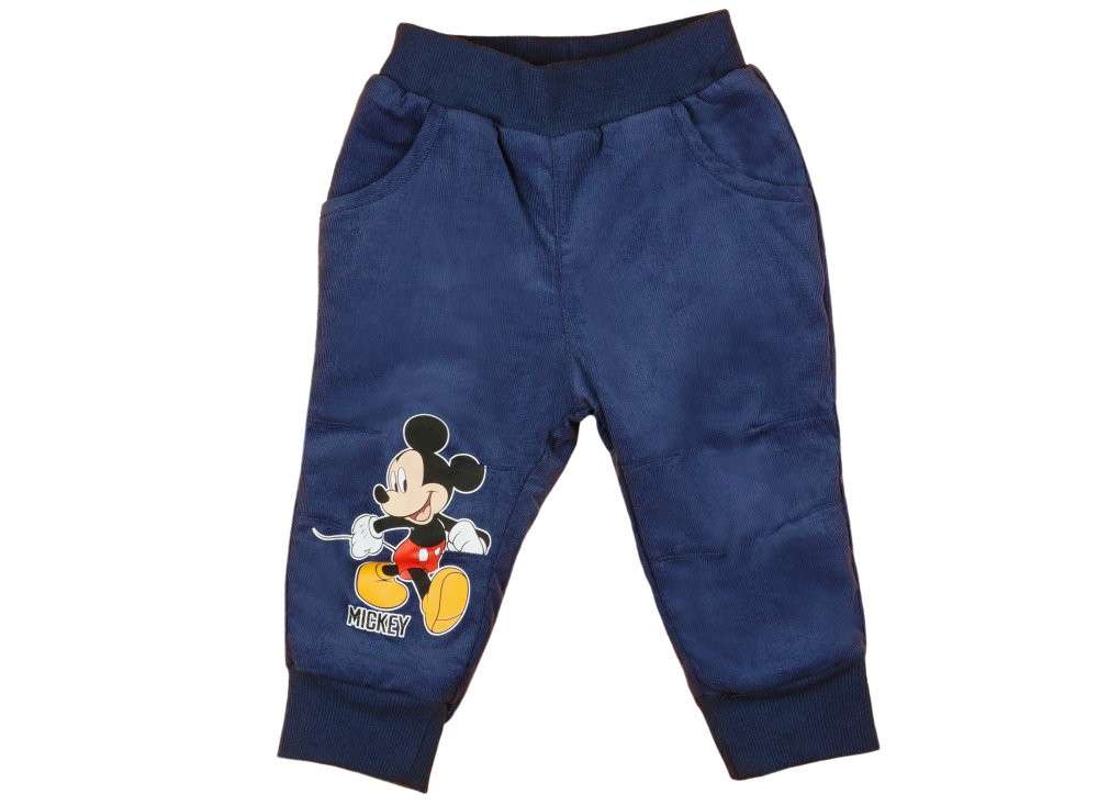 Disney bélelt Kordnadrág - Mickey Mouse - kék