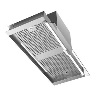 Szögletes nézet a Cata CORONA 80 X/B Inox páraelszívóról üvegellenzővel - Cata