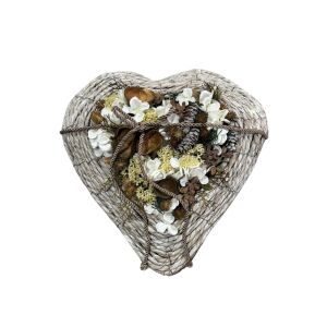 Sírdísz szív alakban 40cm