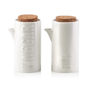 MODERN LIFE Olíva és Ecet Készlet 2x0.2L Fehér