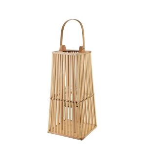 LUCIE NATURAL Rattan Lampion 23x23x48 cm