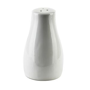 BASIC Porcelán Fűszertartó - 5x5x8,5 cm - Fehér