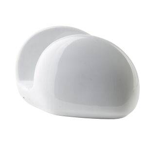 BASIC Porcelán Szalvétatartó – 12x5x7,5 cm, egyszerű dizájn