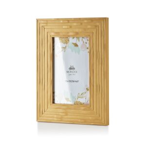 Elegáns 10x15 cm-es fényképkeret, klasszikus bézs színben