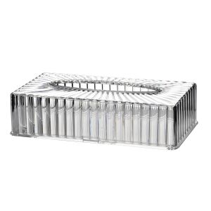 BEA Átlátszó Akril Szalvétatartó - Elegáns Kiegészítő 26x15x6,5 cm