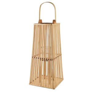 LUCIE NATURAL Kézi fonott lámpás, 57 cm