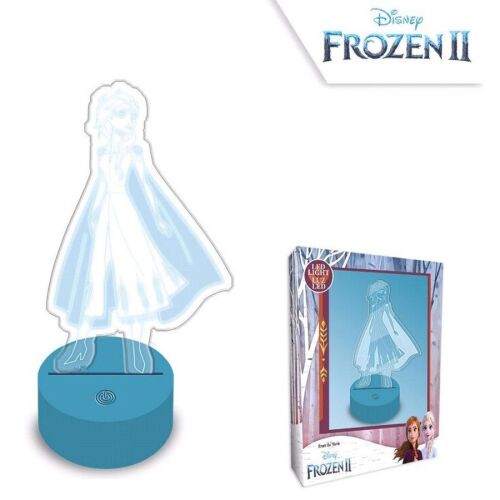 Disney Frozen Elsa Lampă de veghe LED, lampă cu schimbare de culoare