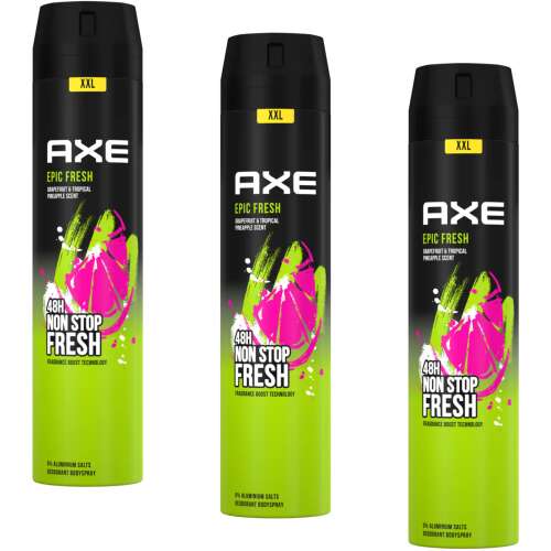 Axe Antitranspirant Deodorant Epic Fresh 3x250ml