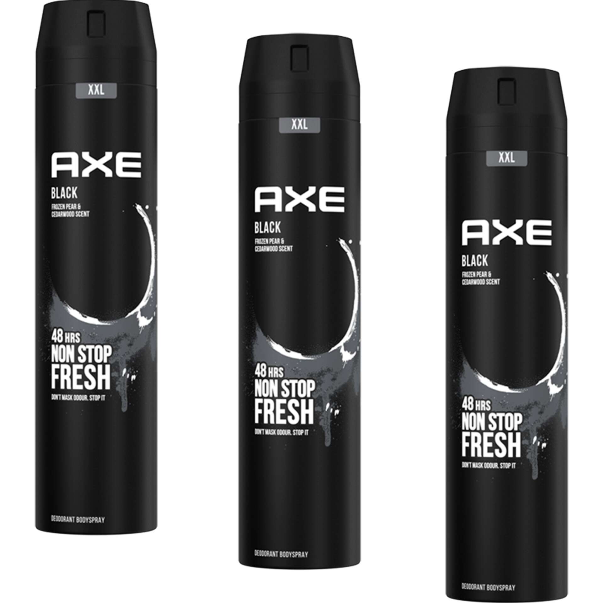 E-shop Axe Antiperspirant mužský dezodorant čierny 3x250ml