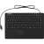 KeySonic KSK-5230IN black waterproof keyboard with touchpad, USB cable