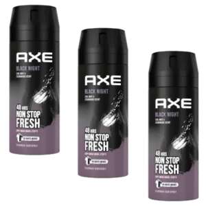 Axe Dezodorant Black Night 3x150ml