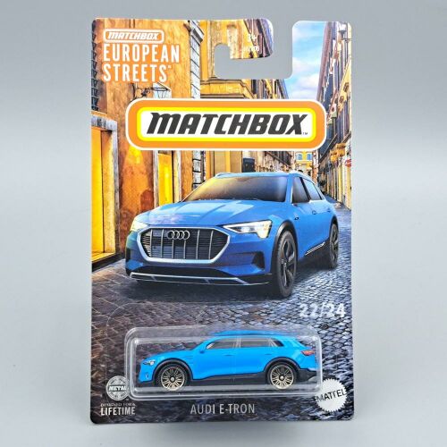 Matchbox Audi E-Tron European Streets fém autómodell - Matchbox