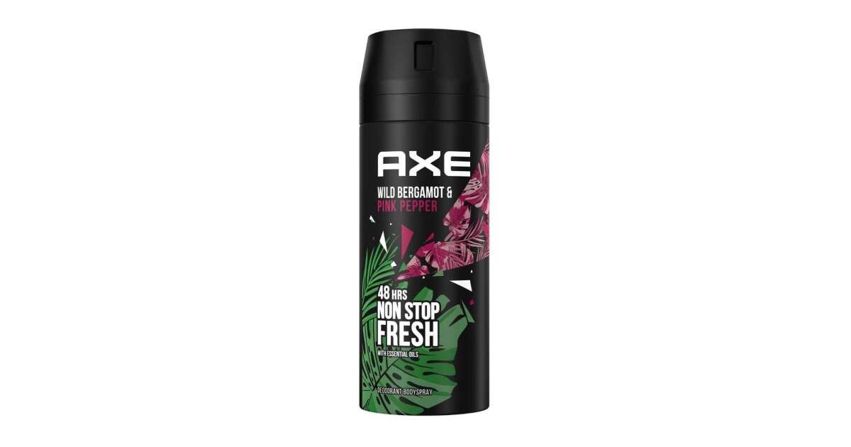 Axe Deodorant Wild Pink Pepper 3x150ml