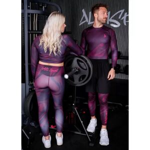Női hosszú nadrág prémium ALTISPORT VOJ/ALW072LEG01 BORVÖRÖS méret: M 136110514 - Női leggings