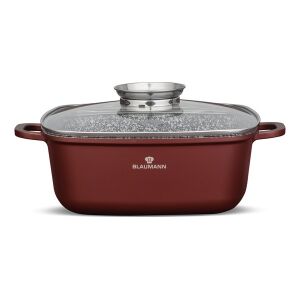 Blaumann Cerastone 28cm négyszögletes edény fedővel, bronz színű - Blaumann