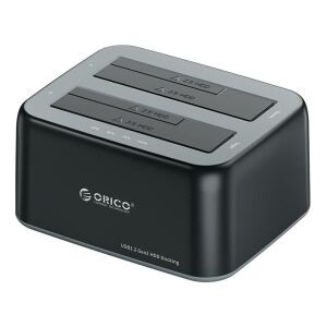Orico docking station for 2.5" / 3.5" HDD / SSD, 5Gbps, USB-A to USB-B with cloning function (black) 134142286 - Orico