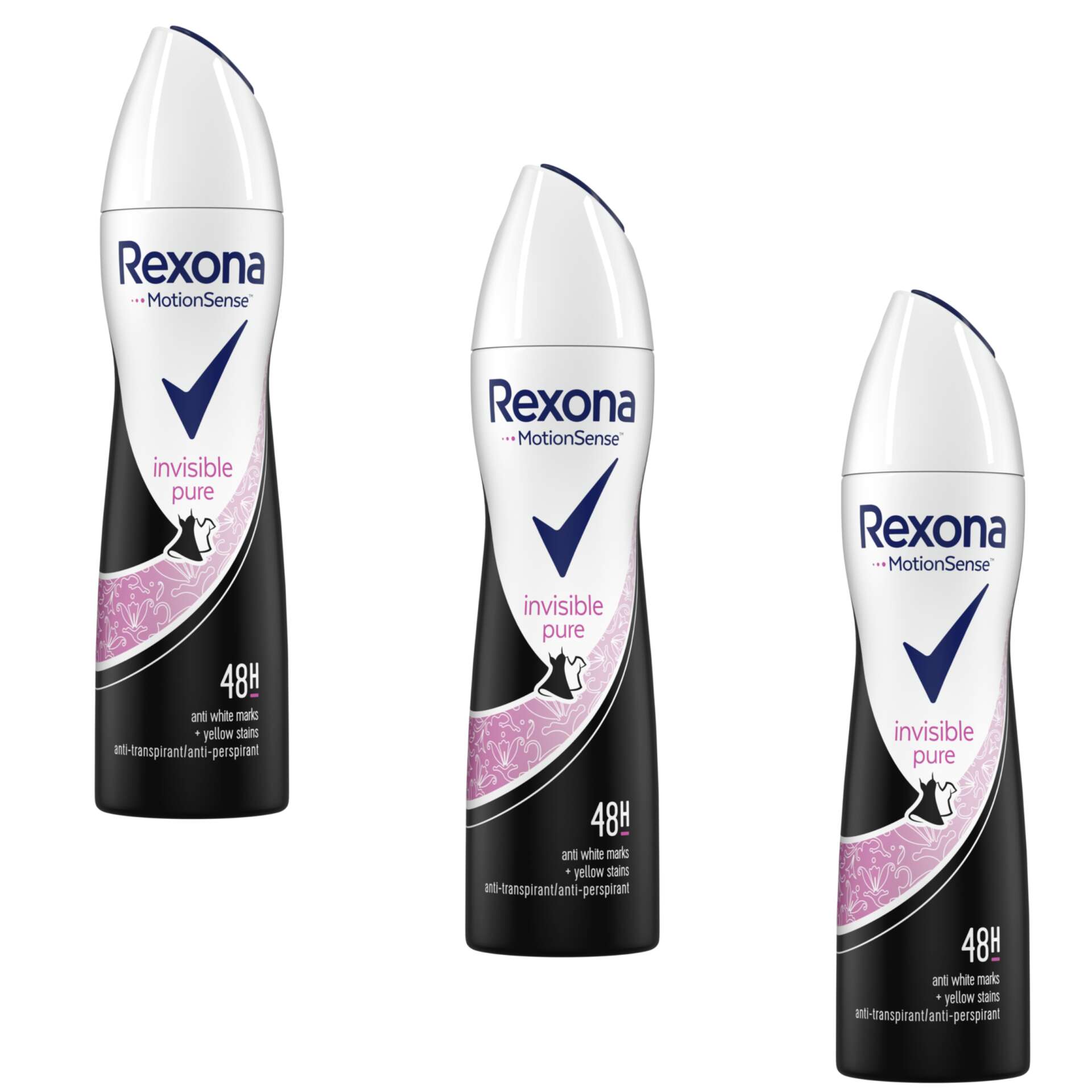 E-shop Rexona Dezodorant Invisible Pure 3x150ml