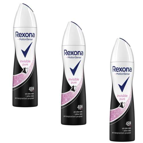 Rexona Dezodorant Invisible Pure 3x150ml