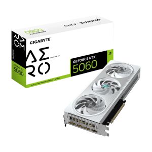 GIGABYTE RTX 5060 AERO OC 8GB GDDR7 Graphics Card with Box - Gigabyte Graphics Card