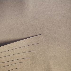 Barkácsfilc, filc lapok 60 x 40 cm-1 mm-Tejes kávé