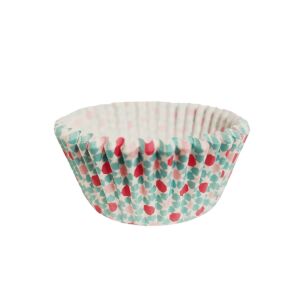 Karácsonyi muffin papír 11 cm, 100db, csillagos, virágos 134148565 - Muffin papír