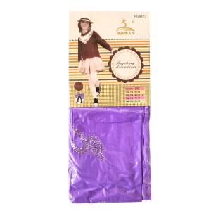 Gyerek harisnyanadrág strasszkövekkel - Lila 122-128