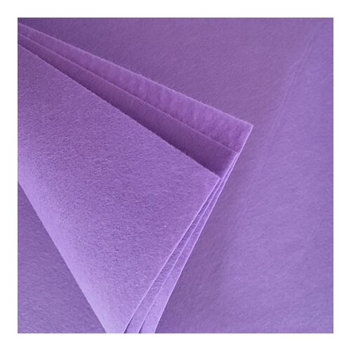 Barkácsfilc, filc lapok 60 x 40 cm- 1mm- Világoslila 134148827