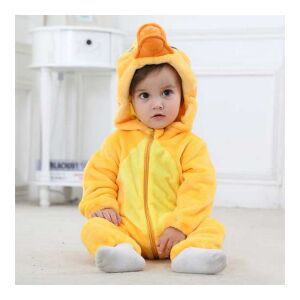 Baba prémium plüss Kigurumi overál-Kacsa