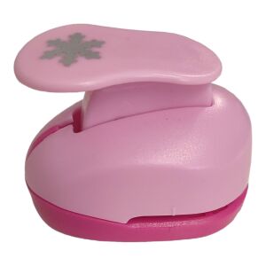Formalyukasztó Hópehely rózsaszín 16 mm